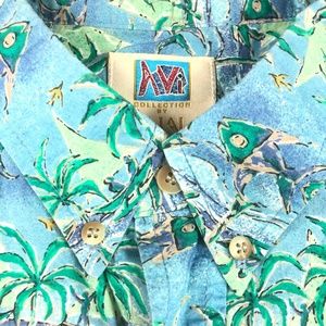 Kahala AVI Men's Hawaiian Shirt Size XL